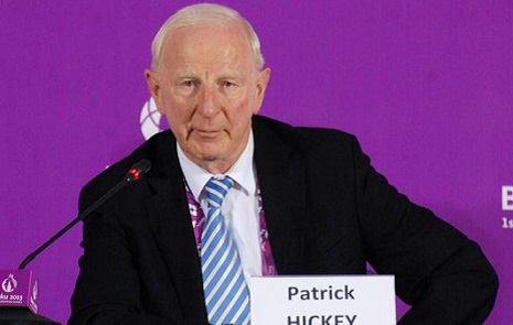 Patrick Hickey: Sports facilities you have created here will serve athletes for years to come